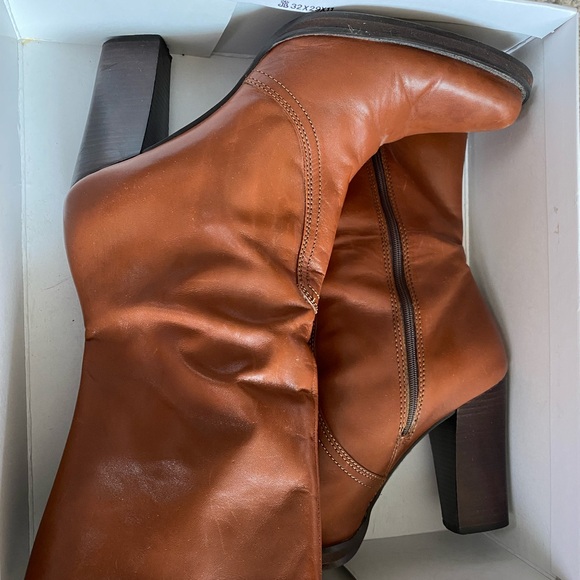 BCBG Leather Ankle Boots - Picture 6 of 11